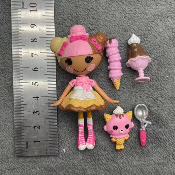 5 pcs. set lalaloopsy doll figurine toy play set display collectible miniature - Picture 2 of 4